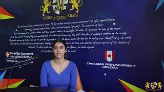Congratulations to Saba our CPU student  ( CANADIAN PRE-UNIVERSITY DIPLOMA)