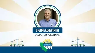 Dr. Peter Lehman, Founding Director, Schatz Energy Research Center, 2021 Lifetime Achievement Award
