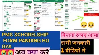 Pms scholarship rupee aa gya