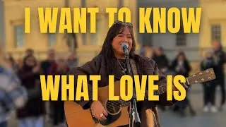 This TIMELESS CLASSIC Hits Different in the STREETS! | I want to know what love is (The Foreigner)