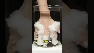 I Froze My Hand Instantly With Hot Ice!