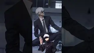 Gojo in Real life 🥰| Jujutsu Kaisen | Anime Cosplay 🥰| Anime edit | #shorts #gojo #anime #edit