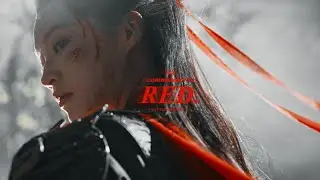 » The commander in red.