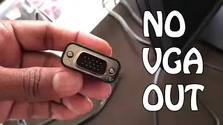 Нет порта VGA | Как подключить монитор? | На компьютере нет порта VGA