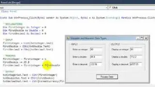 Numeric Data Types in Visual Basic 2010