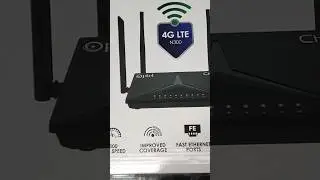 PTCL | Charji Home Fi|| 4G LTE | Wifi | WIRELESS| EVO | Fast Internet| #unboxing #pakistan #ptcl