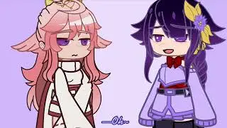 The eternity is far to cruel a fate for you, Ei&hellip;//Meme//Yae Miko, Raiden Shogun.//Read desc./Описан.