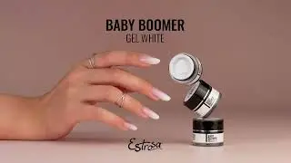 Baby Boomer Gel White Estrosa: coprenza perfetta, sfumature senza sbavature! 🌸✨