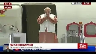 PM Modi heads to 3 SouthEast Asian nations