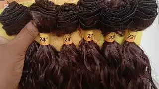 Mudei de cabelo entrelace Maya  70 cm ondulado