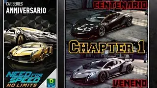 NFS No Limits | Car Series - Anniversario | Chapter 1 (Centenario & Veneno)