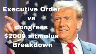 $2,000 Stimulus Check Update &mdash; Executive Order & Timing