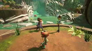 Psychonauts 2 - Gisu and Dion meet up post main game