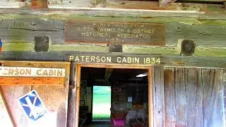 INSIDE DAN PATTERSON'S CABIN - MISSED THE HISTORICAL SHOW
