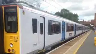 Newly Liveried Great Northern Class 317 At Stevenage