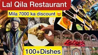 Lal Qila Restaurant | 100+dishes at The Top Buffet Restaurant in Karachi | Lal Qila Buffet Dinner🥰