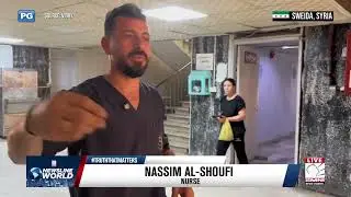 Armed men in uniform storm Sweida National Hospital, kill volunteer in front of staff