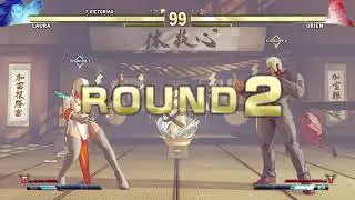 SFV DJMadara (Laura) vs Jorsh13 (Urien)