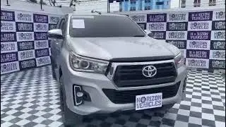 Toyota Hilux Double Cab Pickup with Canopy