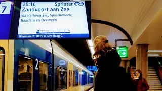 Amsterdam Sloterdijk - Zandvoort Beach  | Thursday 31 March 2022 | 8:16 pm