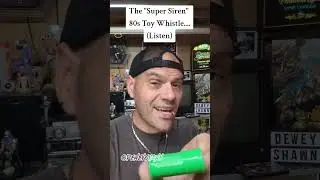 I bet you forgot what this toy whistle sounded like from the 80s.....