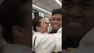 My GF pops my pimples in public😨 #couple #couplegoals #relationship #girlfriend #boyfriend #funny