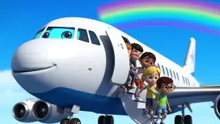 &ldquo;Airplane Adventure Song ✈️ | Learning Colors & Counting for Kids | Nursery Rhymes&rdquo;