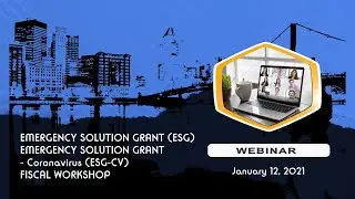 Emergency Solutions Grant LIVE Webinar - 1/12/21