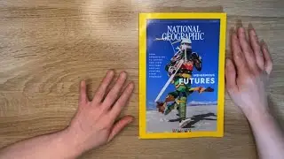 ASMR National Geographic Flip Thru - July 2024
