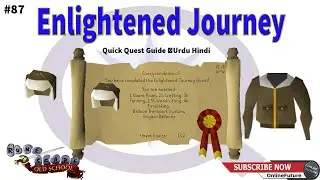 OSRS│How To Complete Enlightened Journey Quest 2020│Urdu Hindi
