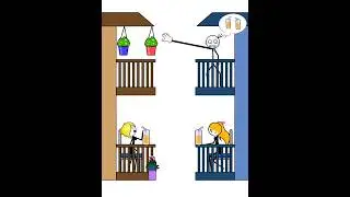 THIEF PUZZLE GAME||GAMING SHORTS||LEVEL 53#millionviews#viral#puzzle#stickman#gaming#shortsfeed