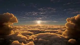 Floating Above Clouds with a Flying feeling: Relaxing Music, loop - calming, meditation, nature
