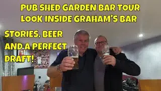 Экскурсия по бару Graham's Pub Shed Garden, общение и пиво #жизньДжона