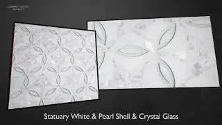 2017 Century Mosaic Spring Blossoms Water Jet Art Mosaic,  Factory Manufacturer Supplier