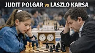 Judit Polgar vs Laszlo Karsa ◉ Zalakaros Chess Open 1988 | Full Game