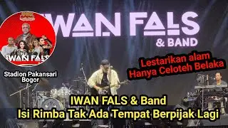 Iwan Fals - isi rimba tak ada tempat berpijak lagi | Stadion pakansari Bogor #iwanfals 