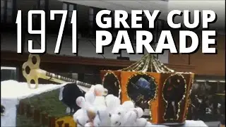 Vintage Vancouver. Grey Cup Parade 1971