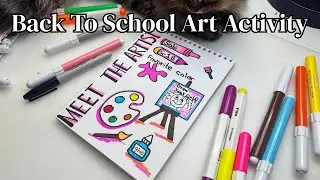 Back To School Art Activity