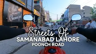 Lahore Samanabad   Poonch Road - GoPro Max Lens Mod - Yamaha YBR 125G -
