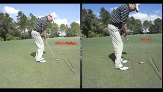 Hot to hit low trajectory chip shots into the grain