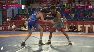 1/8 GR - 50 kg: H. ASATRYAN (ARM) df. M. ILBARS (TUR) by VPO1, 8-3