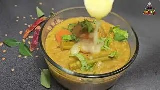 No Rice! High-Protein Broken Wheat Sambar | Healthy South Indian Meal