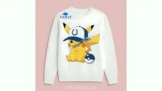 Pikachu Wearing Indianapolis Colts Hat Shirt
