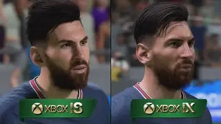 FIFA 22 - XBOX SERIES S [1080p] vs XBOX SERIES X [4k]