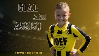 JO9 Highlights vs DWOW JO9-1 | Goal, Assist en Sterke Acties | PowerShotKid