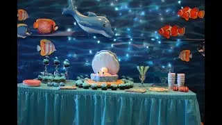 Under sea #under water #aqua  #beach theme birthday party organizers