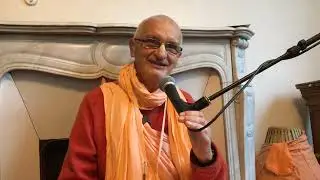 Glorification of HH Gopal Krishna Goswami, Paris, Sunday feast, 5.5.2024