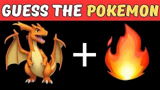 Can You Guess the Pokemon by Emoji 🔥⚡| Pokemon Quiz (Gen1)