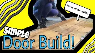 Build Your Own Rustic Wooden Door | Easy DIY Door Project for Anyone