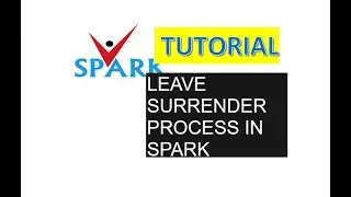 LEAVE SURRENDER PROCESS IN SPARK
